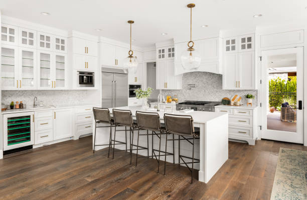 LVP kitchen floor Pease