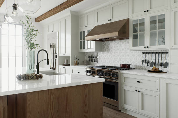 Hardwood kitchen floor Pease